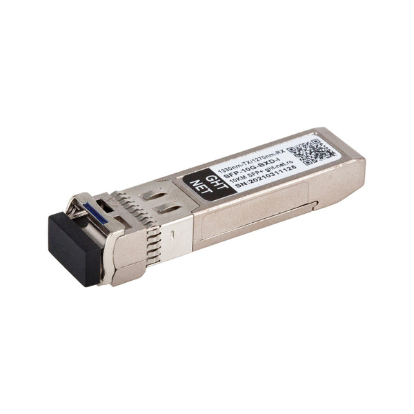 Modul SFP+, GHT-NET, 10Gbps, LC Conector, 10km, Cisco SFP-10G-BXD-I Compatibil, SMF, 1330nm-TX/1270nm-RX