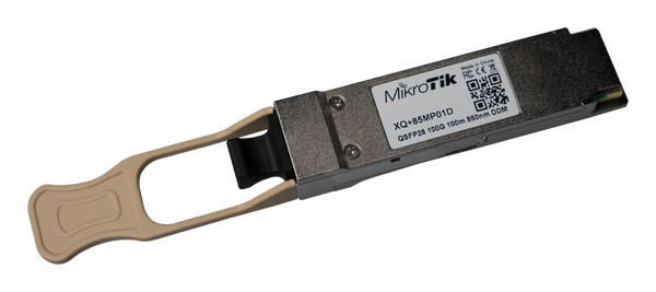 Modul QSFP+ / QSFP28 , Mikrotik, 40/100Gbps, XQ+85MP01D,  1x12 MTP/MPO, 850nm, 100m